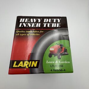 Larin 4.10/3.50-4 Heavy Duty Tire Inner Tube~ Straight Stem ~ New